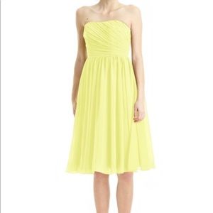 Azazie Katie Bridesmaid Dress in color Daffodil